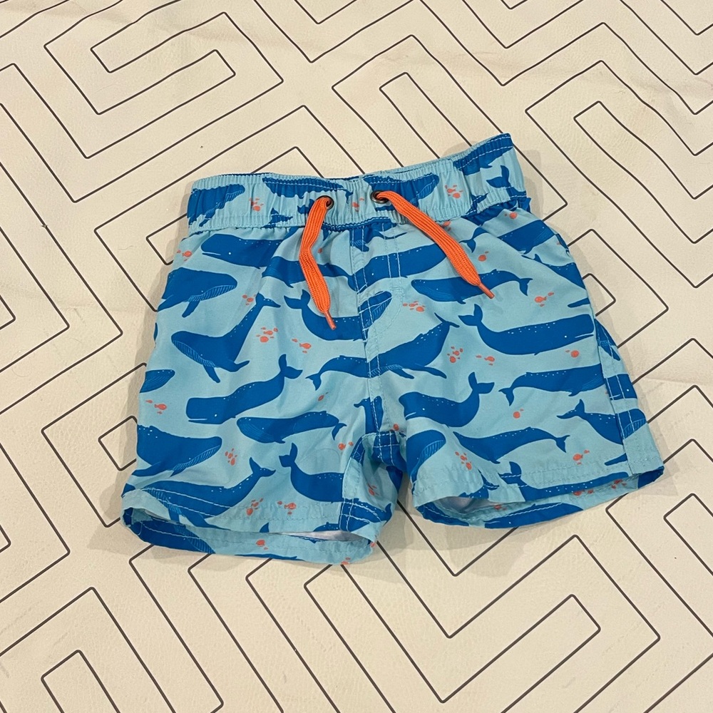 Starting Out Whale Swim Trunks